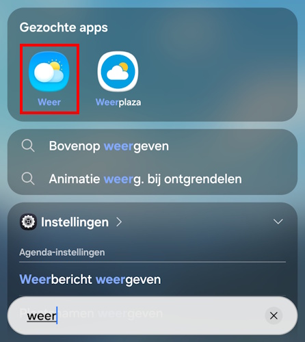 Weer